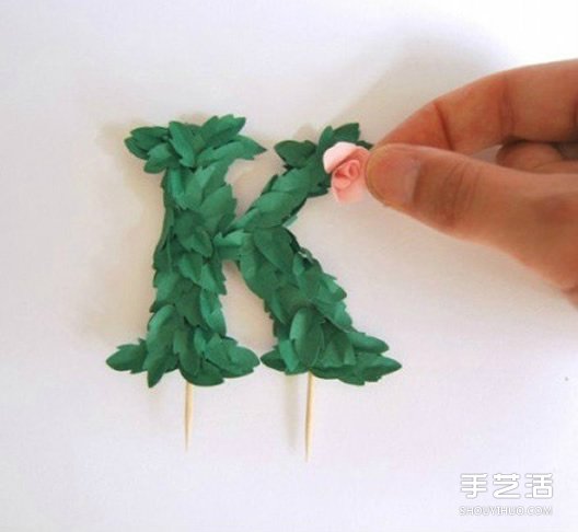 剪紙制作生日蛋糕裝飾立體文字的方法圖解教程 -  m.hzjyly.com.cn