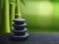 竹子棋子中國風(fēng)ppt背景圖